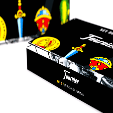 Set de Juego Mus Fournier Baraja + Tapete + Amarracos