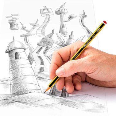 Lápiz de Grafito Staedtler Noris 120 HB