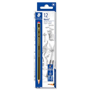 Lápiz de Grafito Staedtler Noris 120 HB
