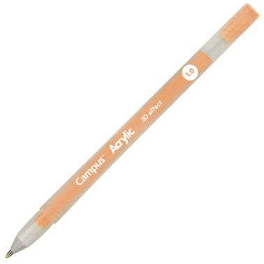 Rotuladores Acrílicos Campus Acrylic 3D Naranja 10 ud