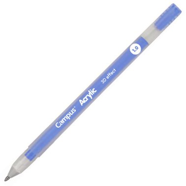 Rotuladores Acrílicos Campus Acrylic 3D Azul Medio 10 ud