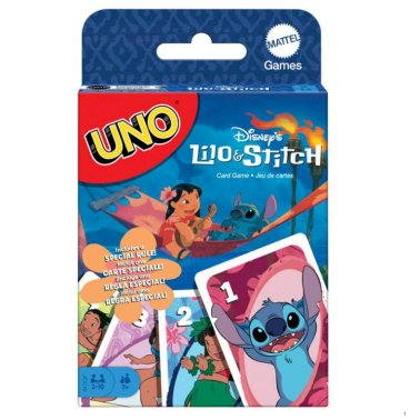 Juego Cartas Uno Mattel Games Stitch