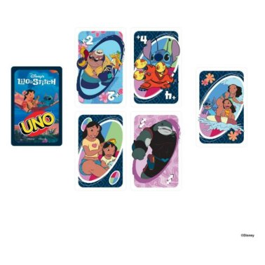 Juego Cartas Uno Mattel Games Stitch