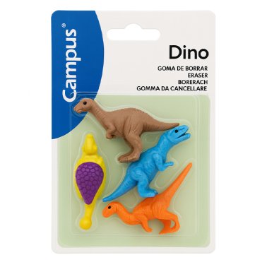 Goma de Borrar Campus Fantasía Figuras Expositor 24 Blíster