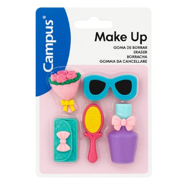 Goma de Borrar Campus Fantasía Figuras Expositor 24 Blíster