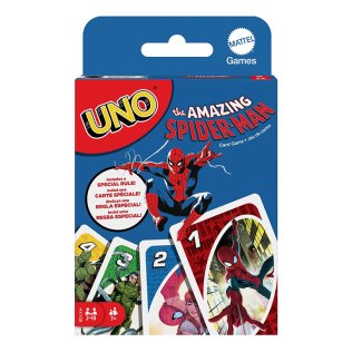 Juego de Cartas UNO Mattel Games Spiderman