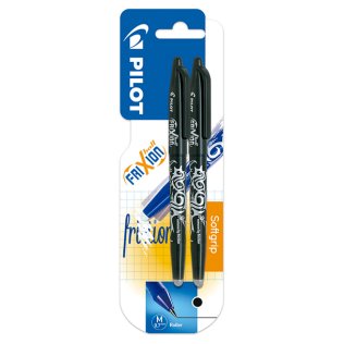 Bolígrafo Tinta Gel Pilot Frixion Ball Negro Blíster 2ud.