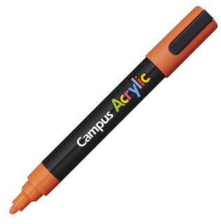 Rotuladores Acrílicos Campus Acrylic Naranja 4 ud.