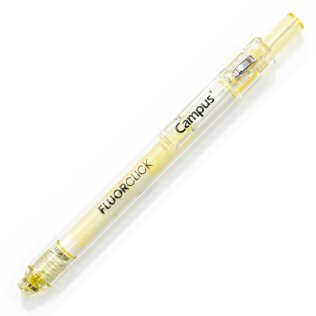 Marcador Fluorescente Pen Campus Retráctil Clip Fruta Perfumado Punta 1-4mm Amarillo