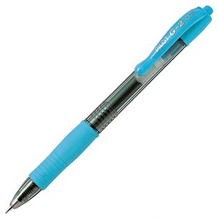 Bolígrafo Tinta Gel Pilot G-2 Azul Pastel