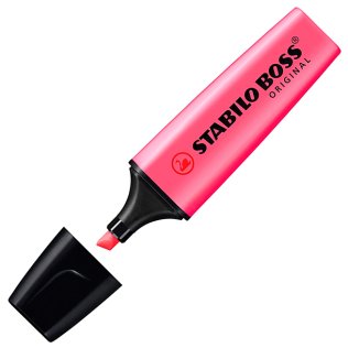 Rotulador Fluorescente Stabilo Boss Rosa